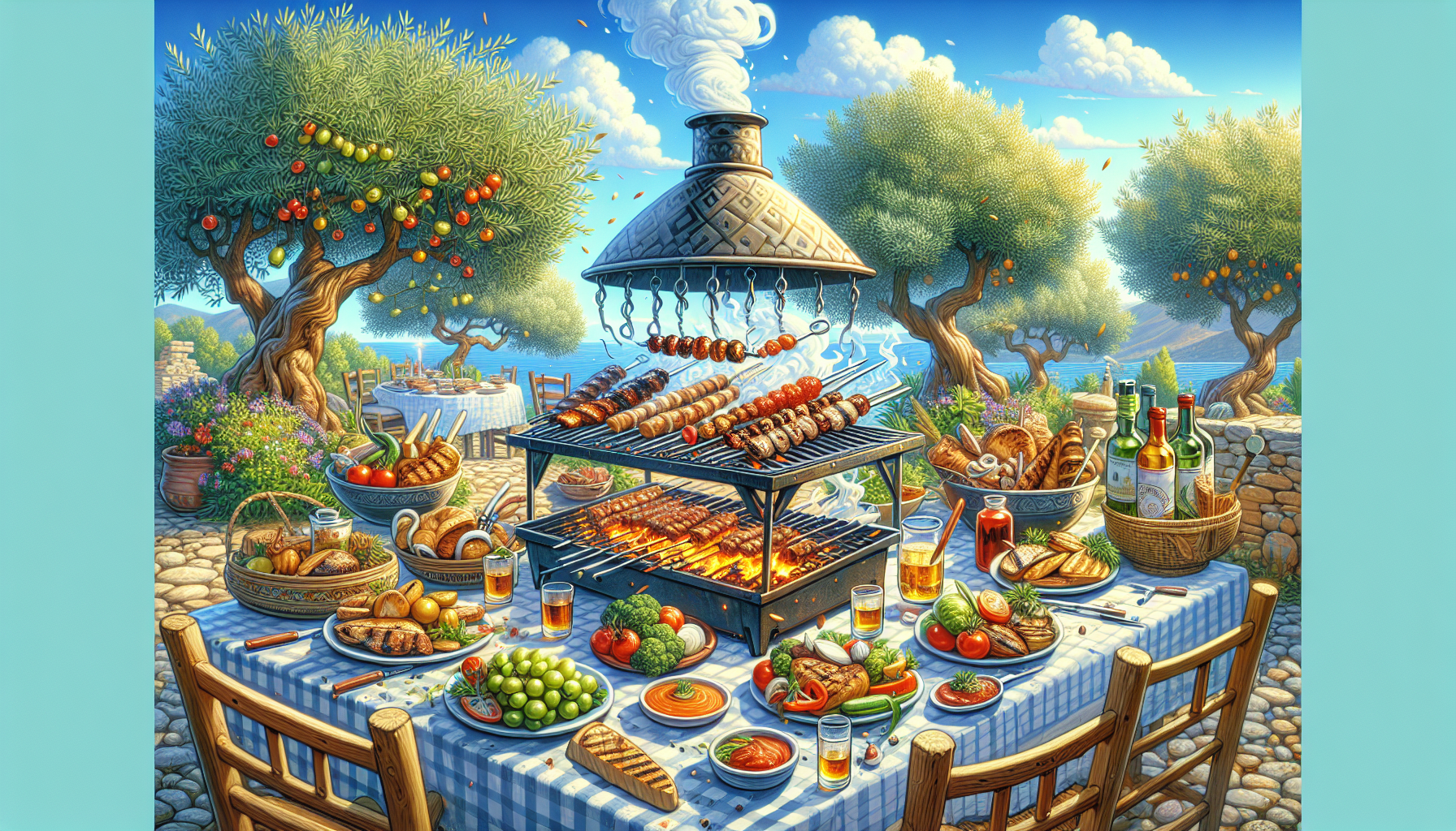 Οδηγός για Φιλοξενία Μπάρμπεκιου Ελληνικού Στυλ: Απαραίτητα και Συμβουλές για Εξόριστους